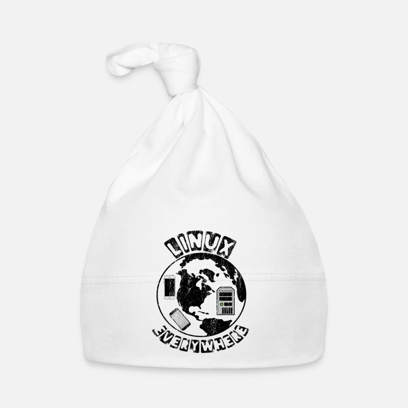 Linux is everywhere! Organic Baby Cap