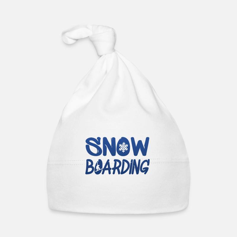 snowboarding Baby Bio-Mütze