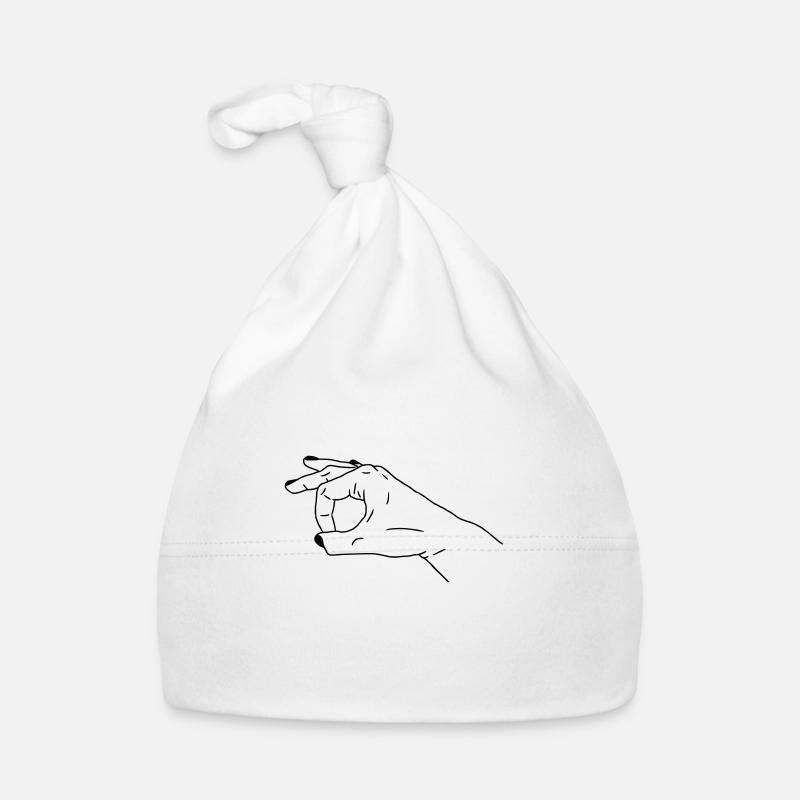 Jetez un coup d’œil - Bonnet bio Bébé - blanc