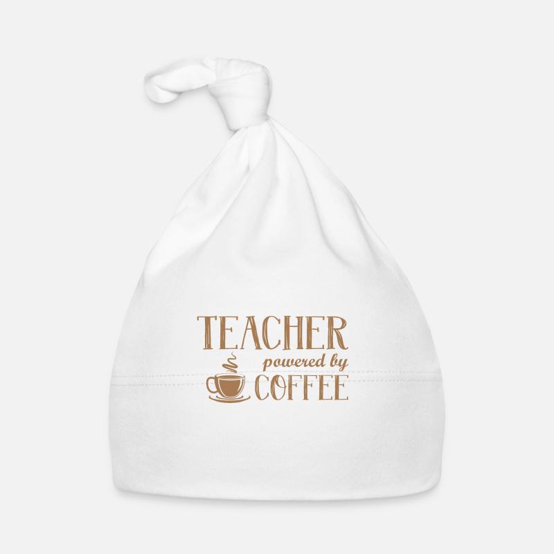 Teacher powered by coffee Geschenk Professor Bonnet bio Bébé