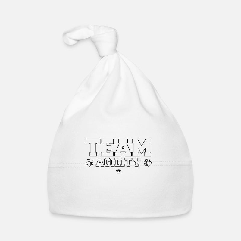 Team Agility Pfode Dogs Training Breeder Gift Organic Baby Cap
