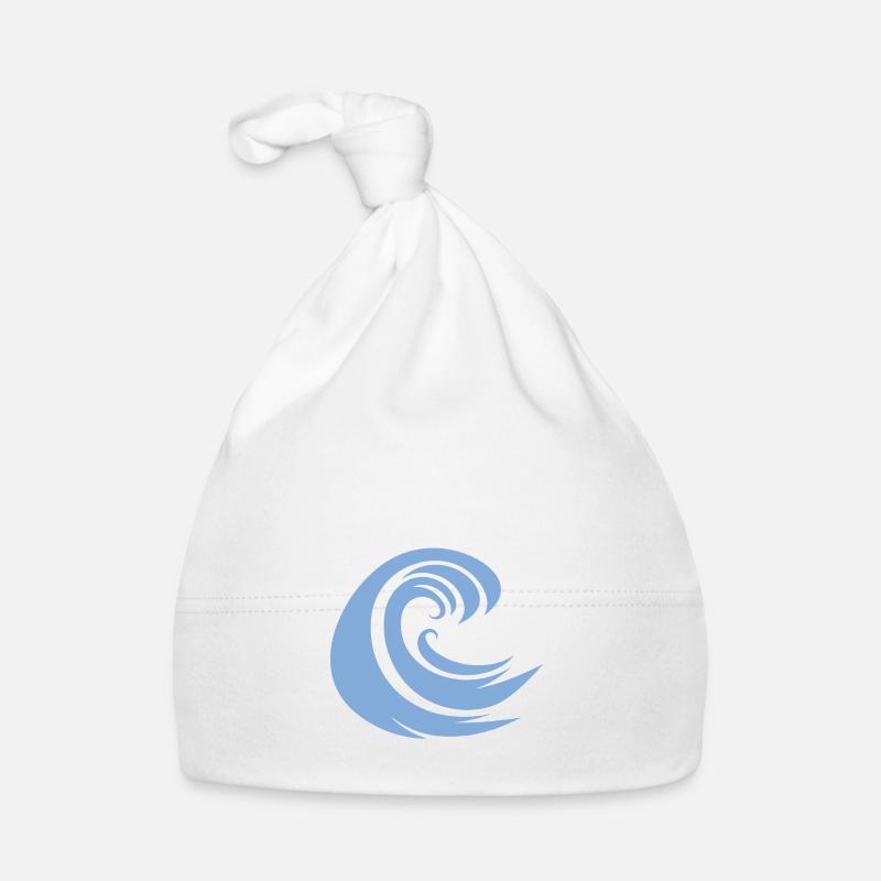 Experience the power of the wave Organic Baby Cap