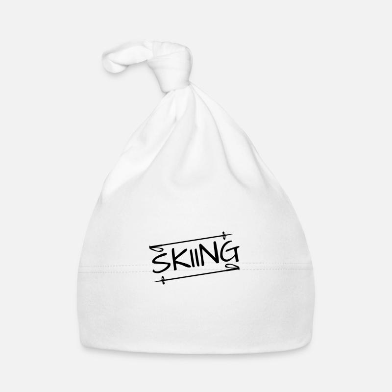 skiing Baby Bio-Mütze