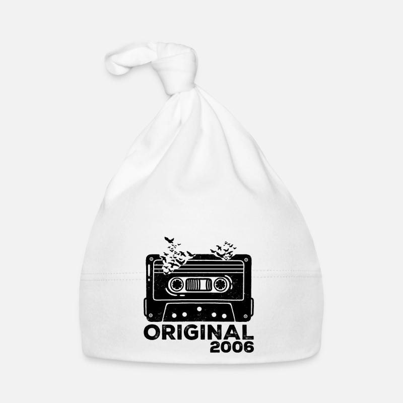 Année de naissance 2006 Cassette 2006 Anniversaire 2006 Bonnet bio Bébé