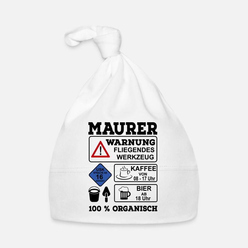 Bricklayer Organic Baby Cap