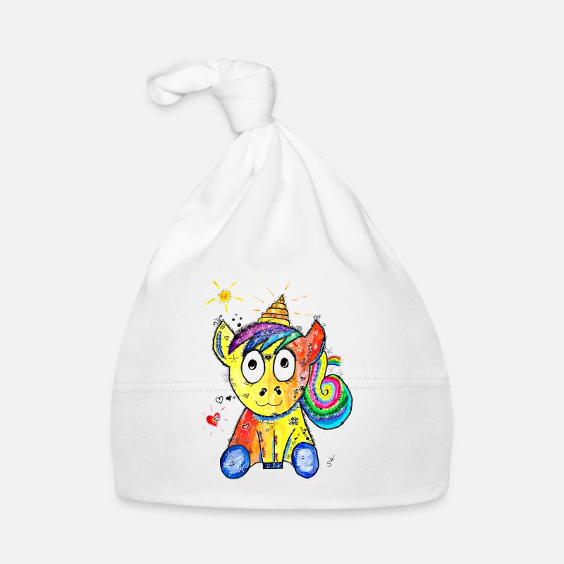 Licorne heureuse Bonnet bio Bébé