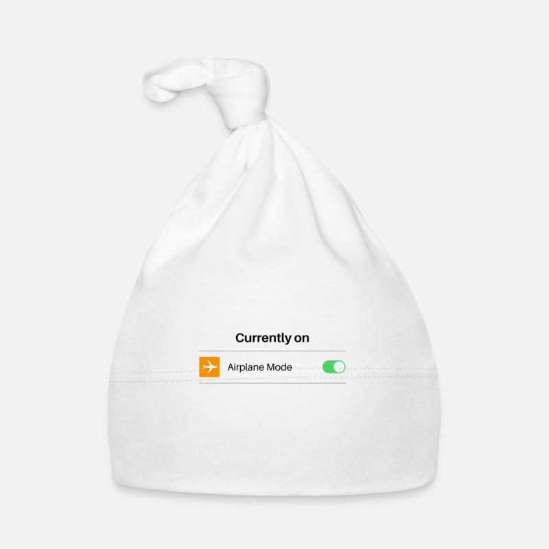 Airplane Mode - Chill Design - Airplane Mode Organic Baby Cap