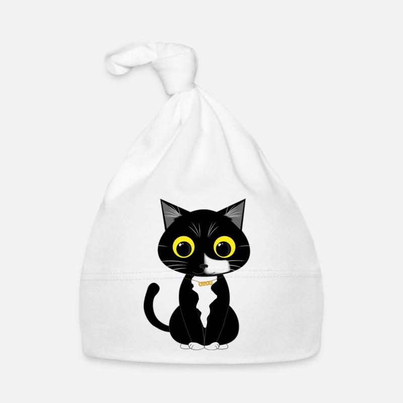 Cosmos cat Organic Baby Cap