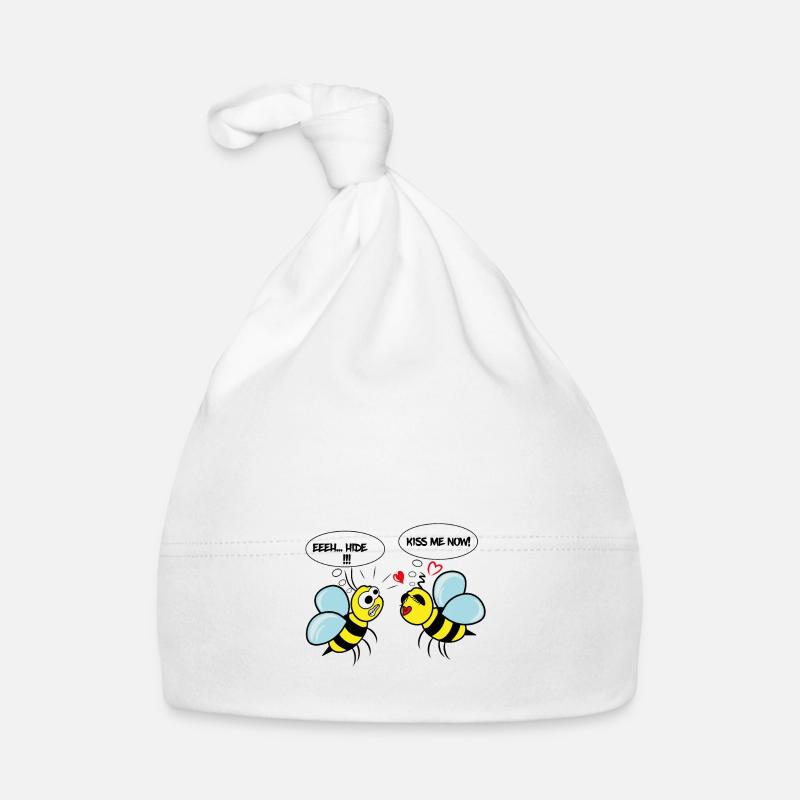 Abeille comique Bonnet bio Bébé