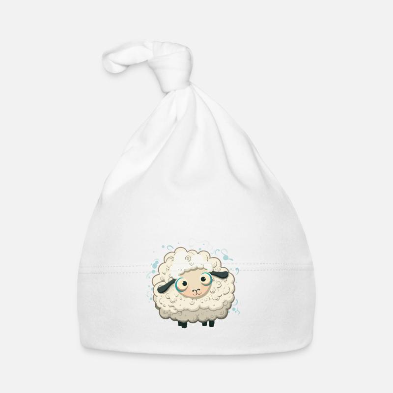petits moutons Bonnet bio Bébé
