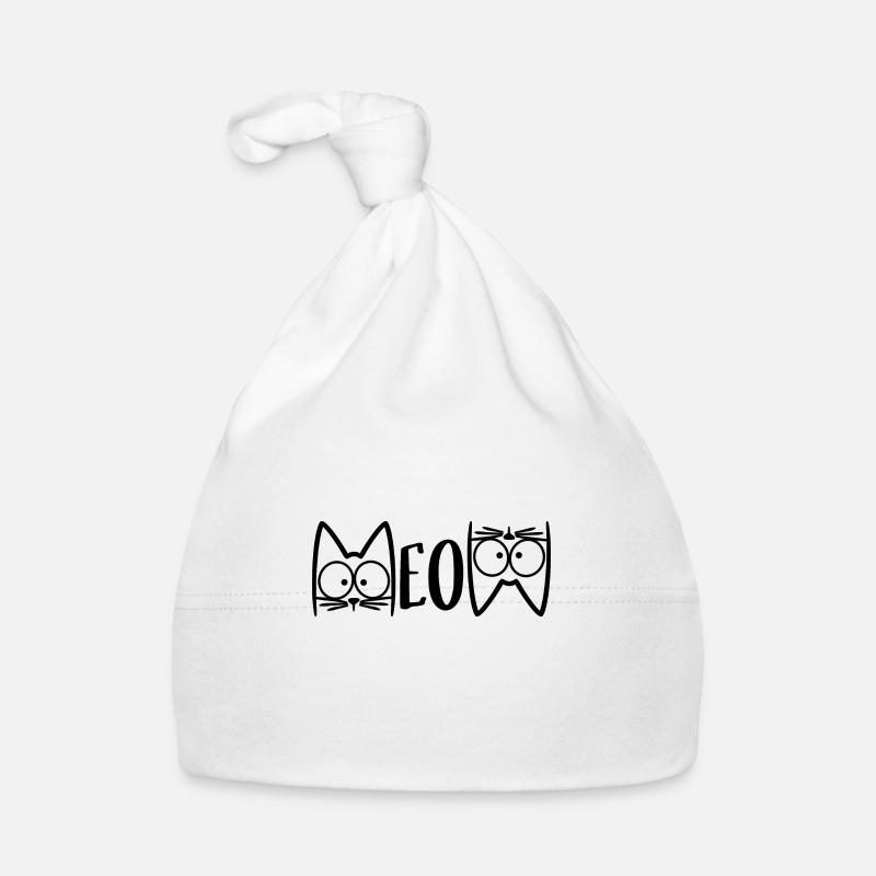 Meow Organic Baby Cap