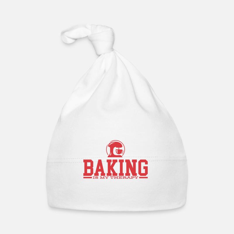Baking is my therapy - Baking is my therapy Organic Baby Cap