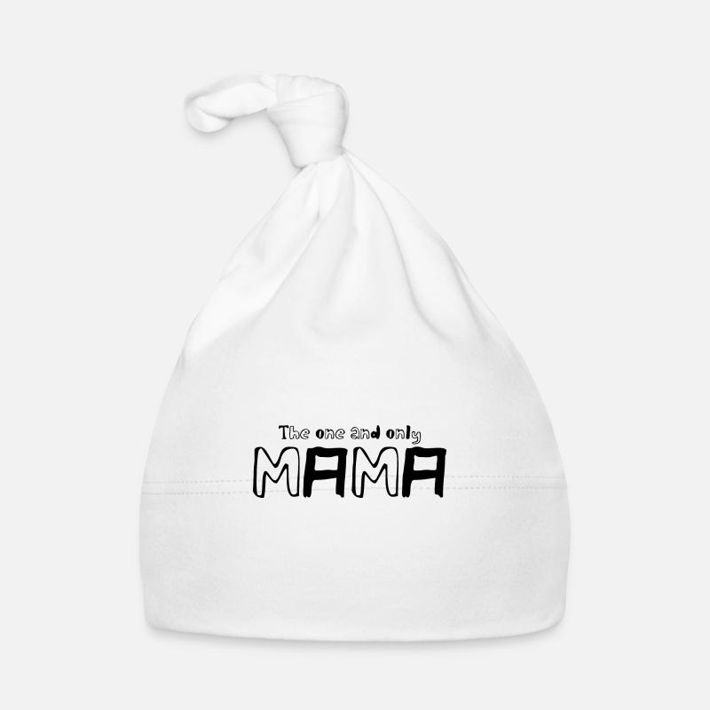 The one and only Mama | Mutter | Mama | Eltern Baby Bio-Mütze