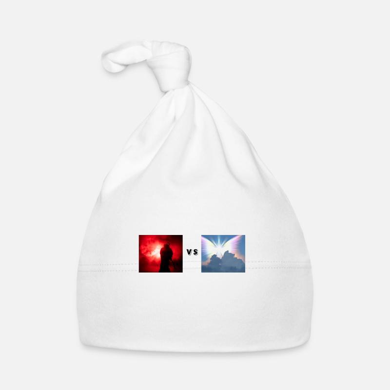 Hell VS Paradise Organic Baby Cap