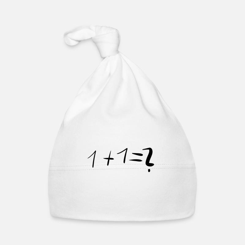 mathe mathematik Baby Bio-Mütze