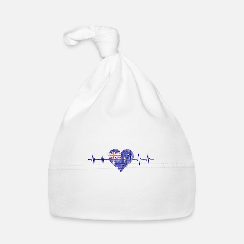 Australia, Down Under Baby Bio-Mütze
