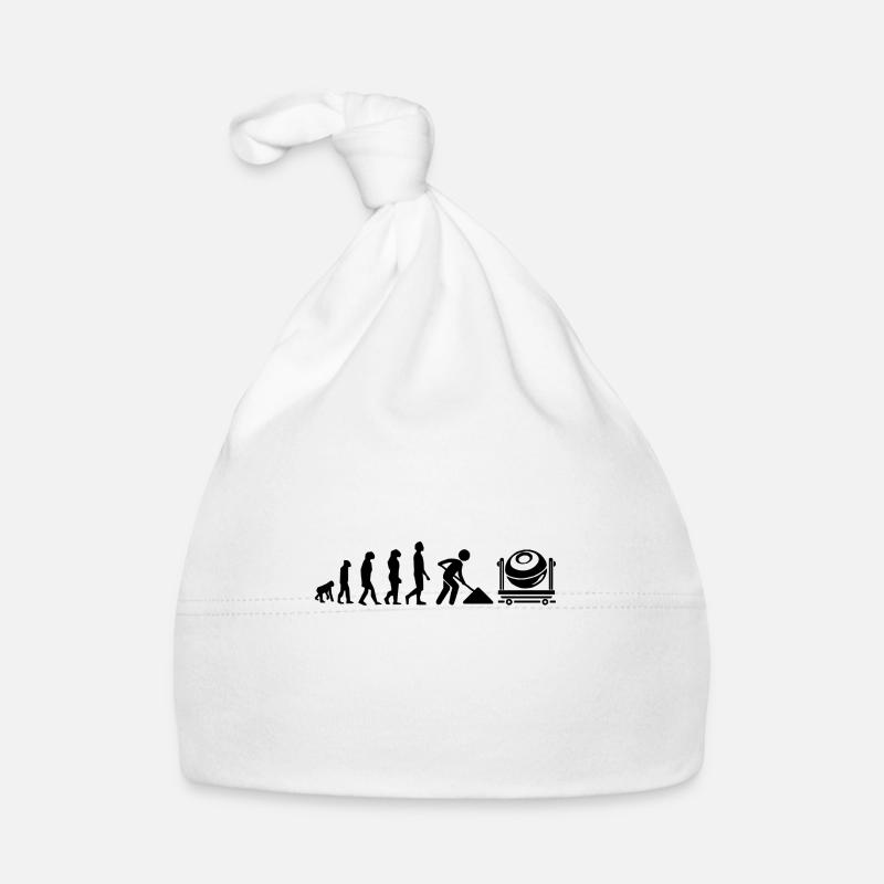 Cement mixer evolution Organic Baby Cap