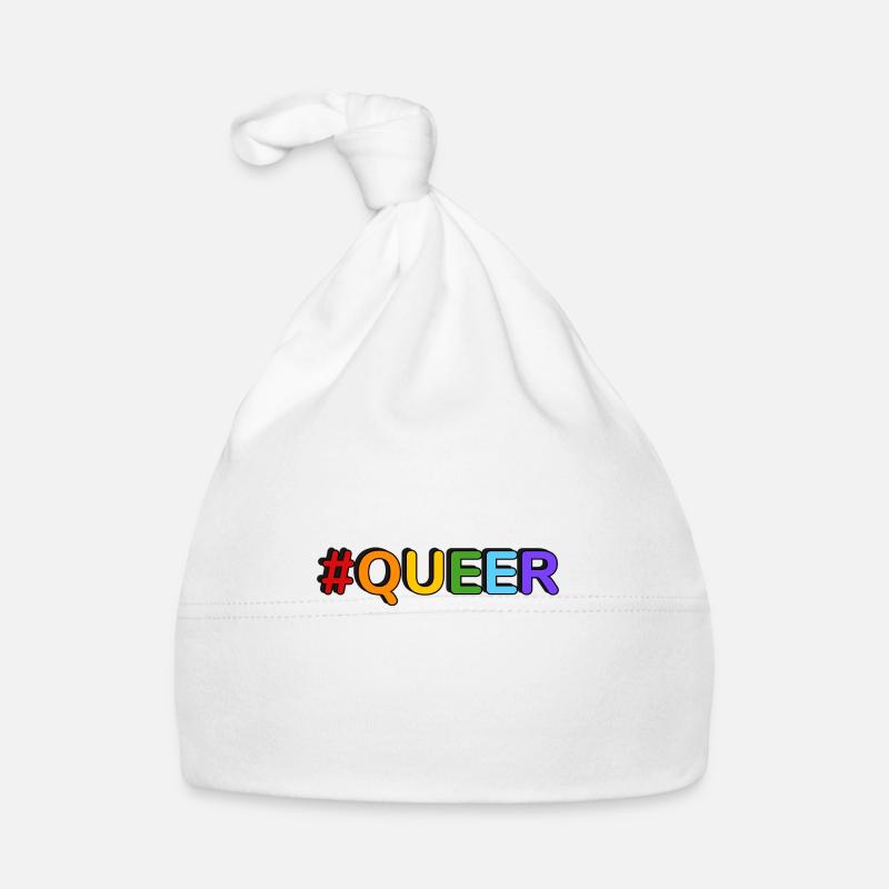 Hashtag QUEER Bonnet bio Bébé