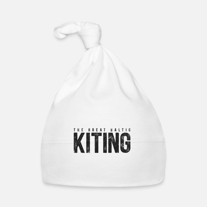 SURFER OSTSEE KITER KITING KÜSTE SURF DARSS MOTIV Baby Bio-Mütze
