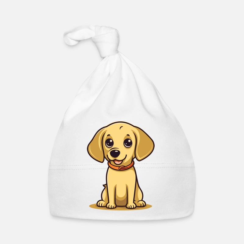 Conception de chien mignon pour les propriétaires de chiens Bonnet bio Bébé
