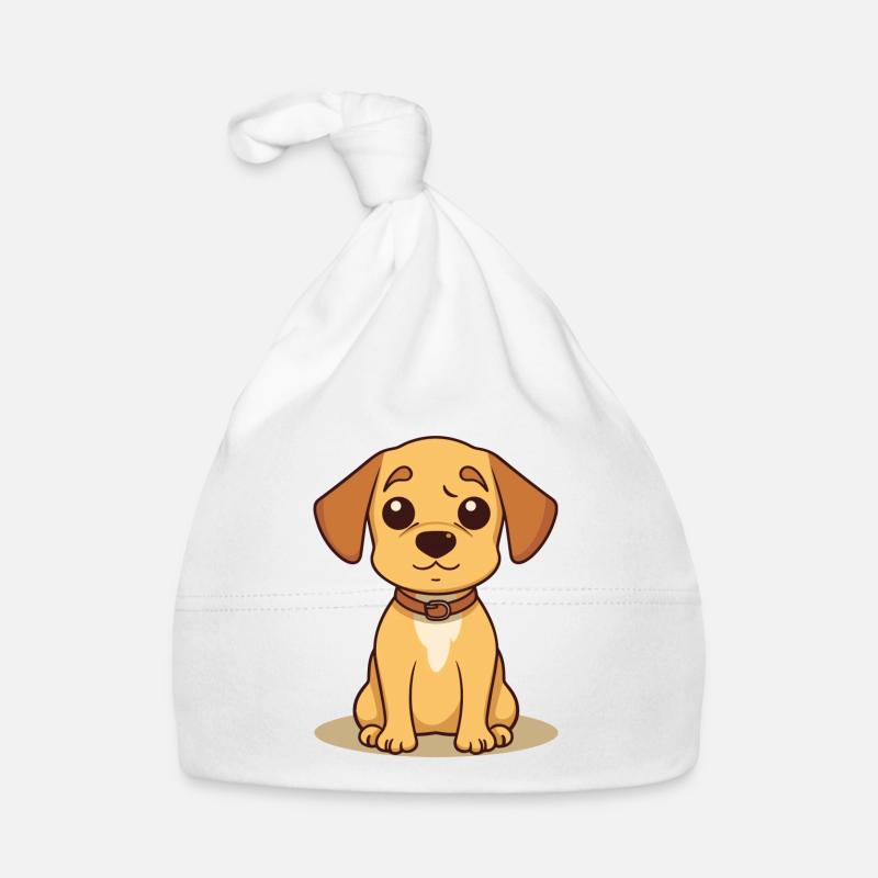 Conception de chien mignon pour les propriétaires de chiens Bonnet bio Bébé