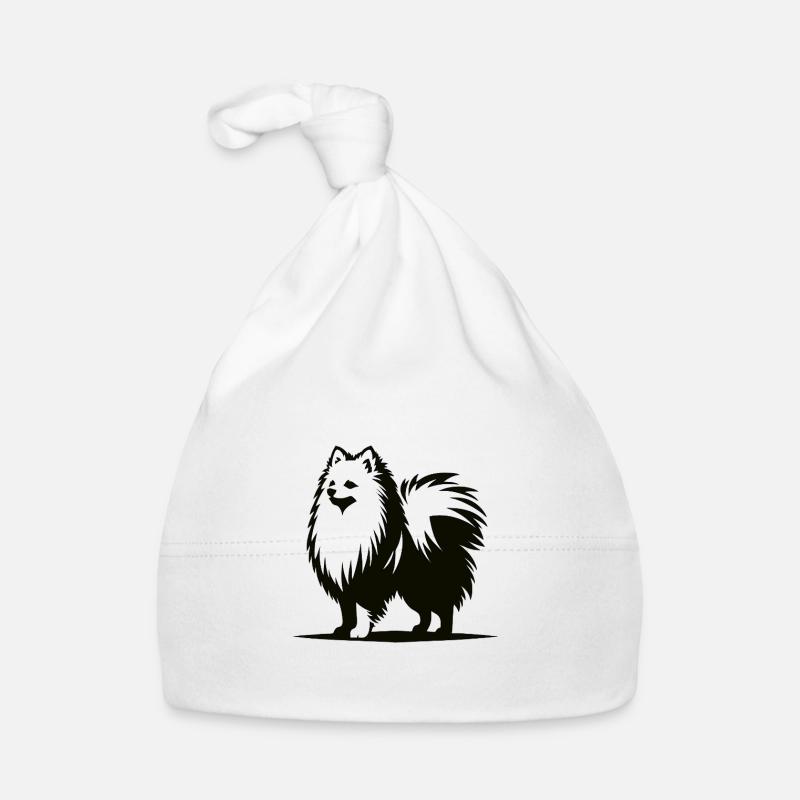 Spitz – Fluffy & Loyal, great dog design Organic Baby Cap