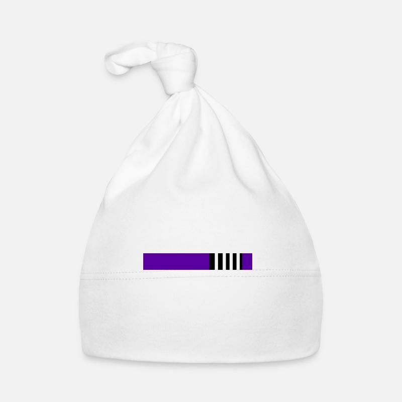 BJJ Logo Lilagurt Brazilian Ji-Jitsu Baby Bio-Mütze