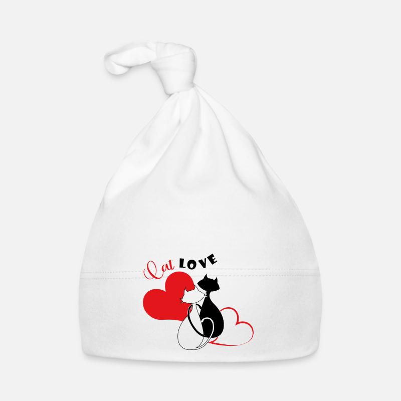 Amour du chat Bonnet bio Bébé