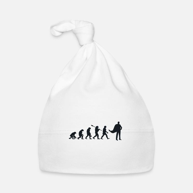 Évolution Darwin pour les Supermans 🦸‍♂️ Bonnet bio Bébé