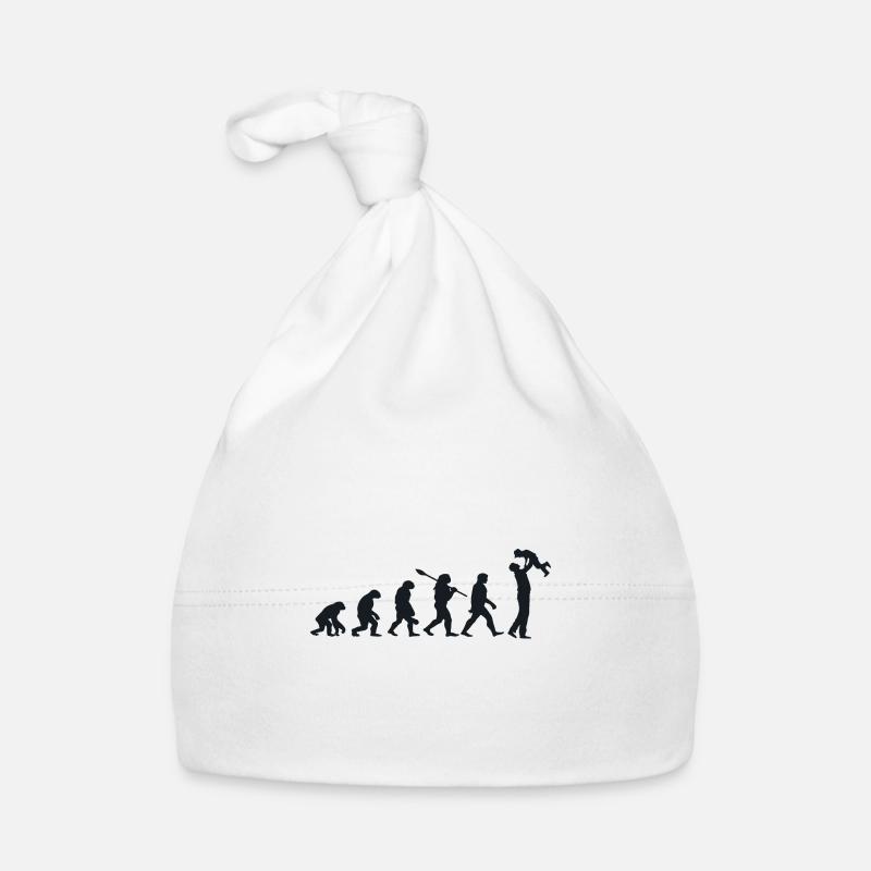 Évolution Darwin pour les Papas 👨‍👧‍👦 Bonnet bio Bébé