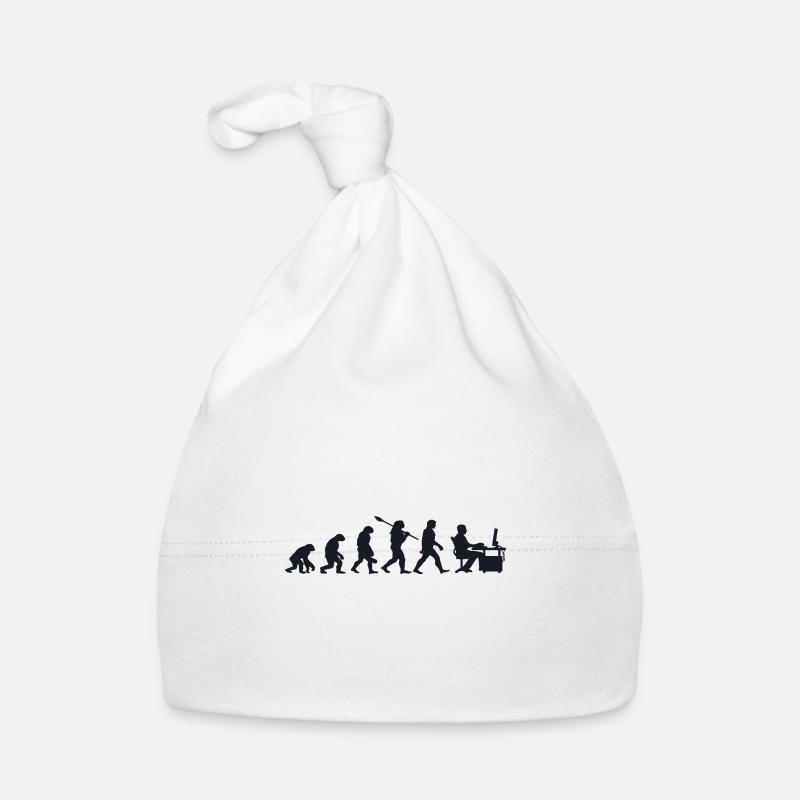 Darwin Evolution for Geeks 💻 Organic Baby Cap