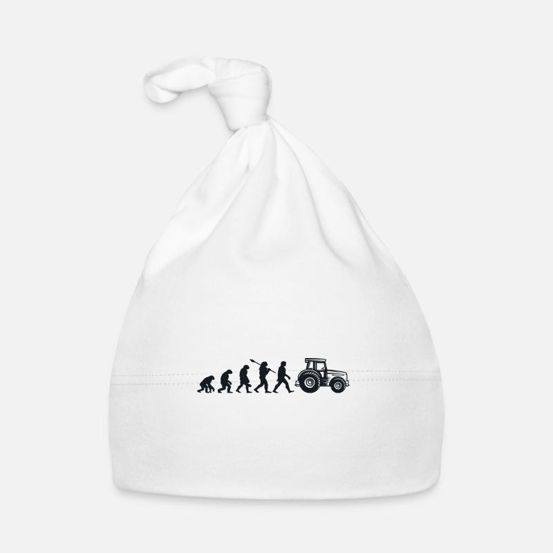Darwin Evolution for Farmers 🚜 Organic Baby Cap