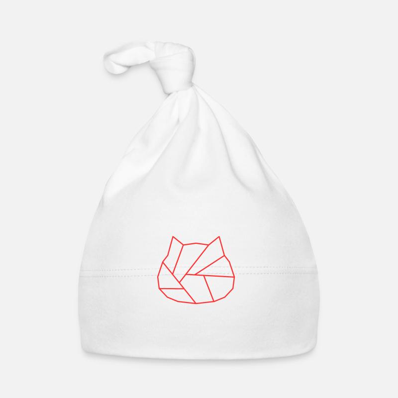 Cat | Logo | Neutral Organic Baby Cap