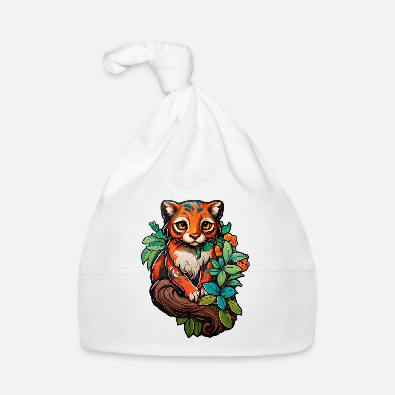 Viney Velvetclaw - Bonnet bio Bébé - blanc
