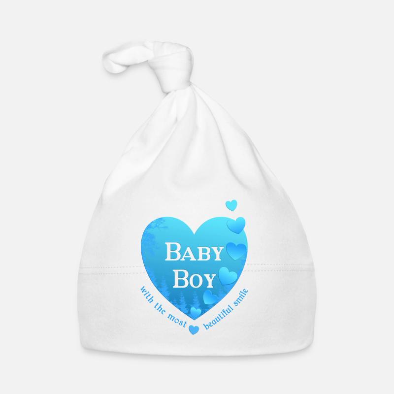 Boy Birth Organic Baby Cap