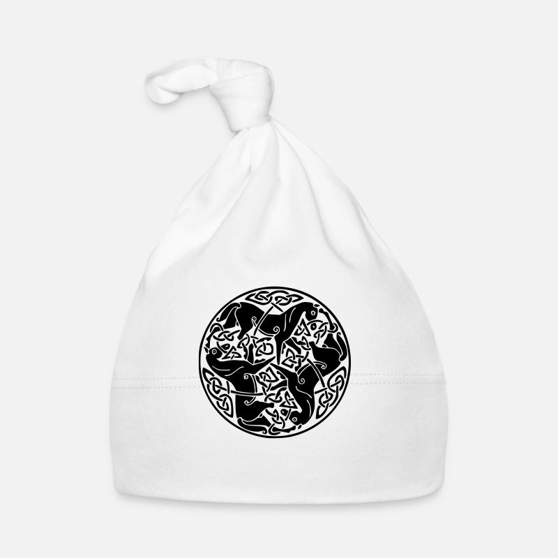 3 Pferde Baby Bio-Mütze