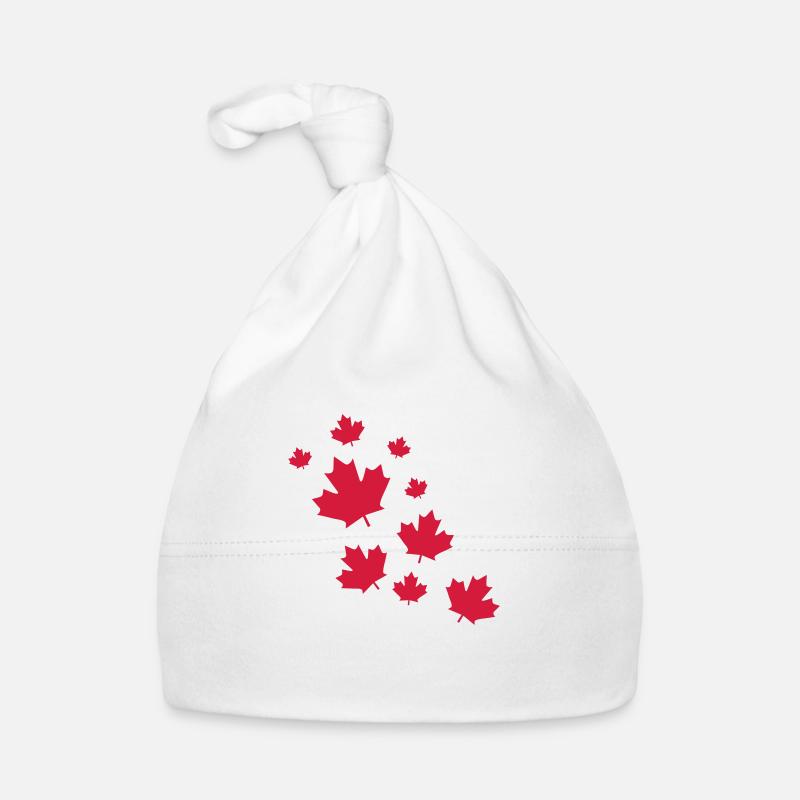 canadamaplespray 2010 03 07 1c - Bonnet bio Bébé - blanc