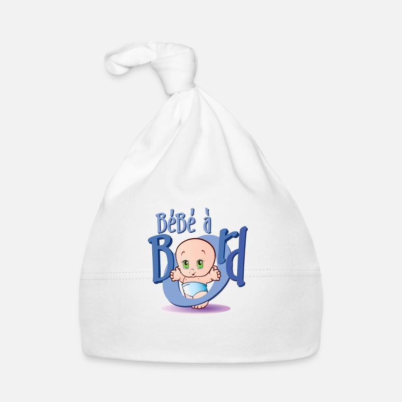 Bébé à bord Bonnet bio Bébé