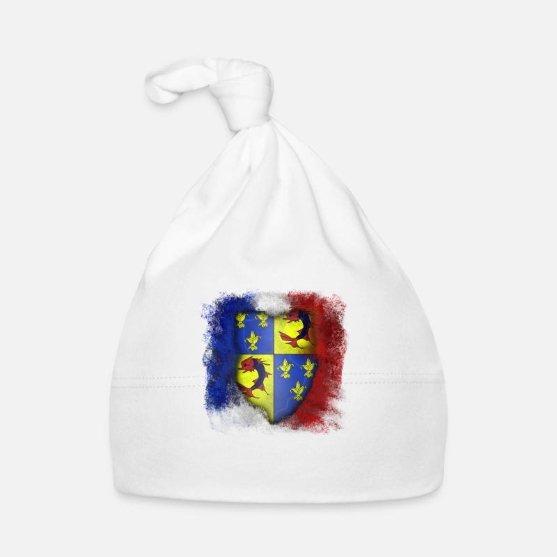 Dauphiné - Bonnet bio Bébé - blanc