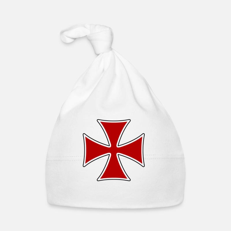 croix de malte Bonnet bio Bébé