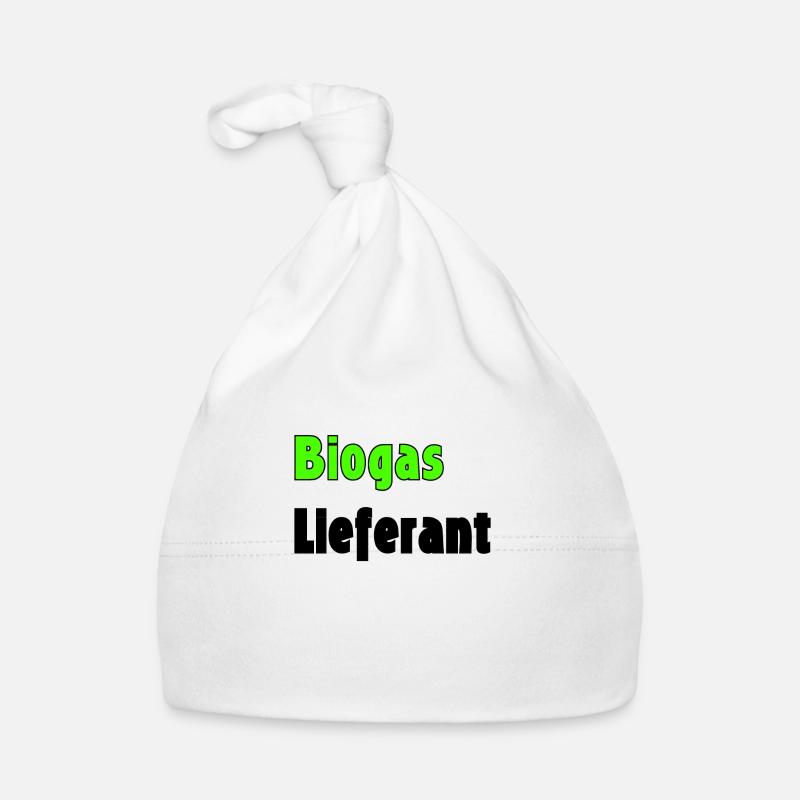 Biogas 2 - Baby Bio-Mütze - Weiß