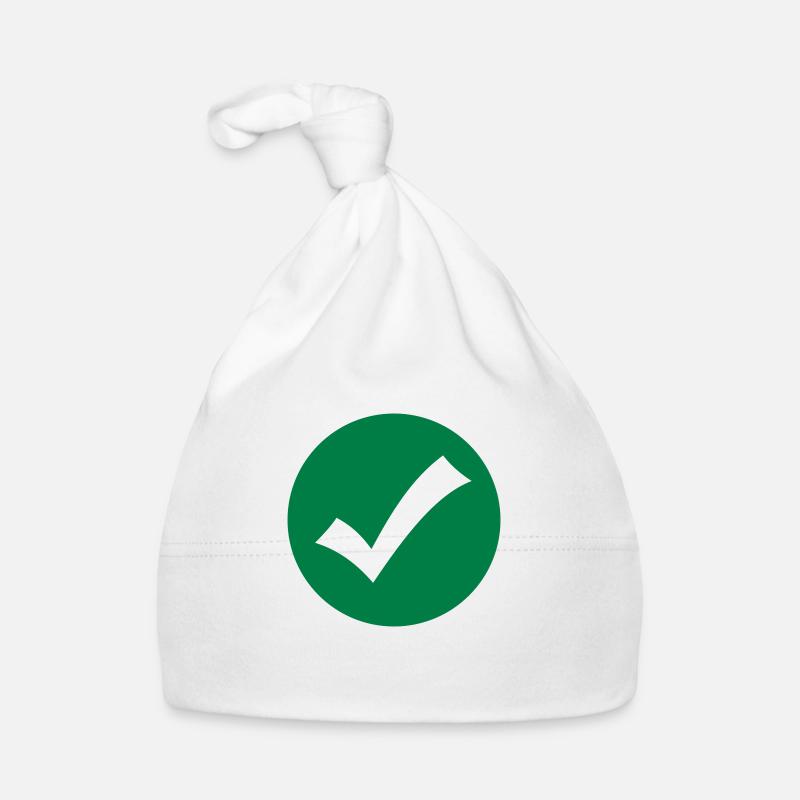 Häkchen ankreuzen Baby Bio-Mütze