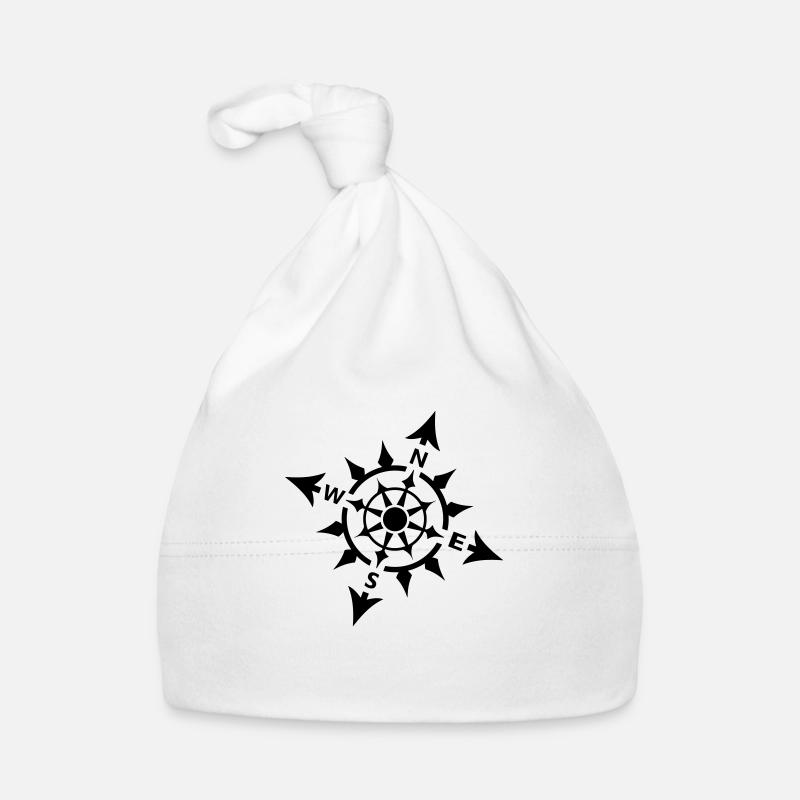 Nautik-Kompass Baby Bio-Mütze