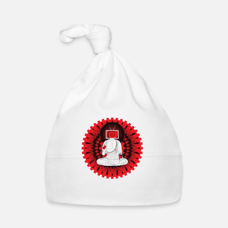 Manipulated Buddha Organic Baby Cap