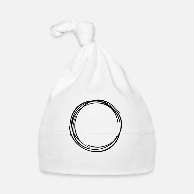Ring Kreis Circle Zirkel 1 Baby Bio-Mütze