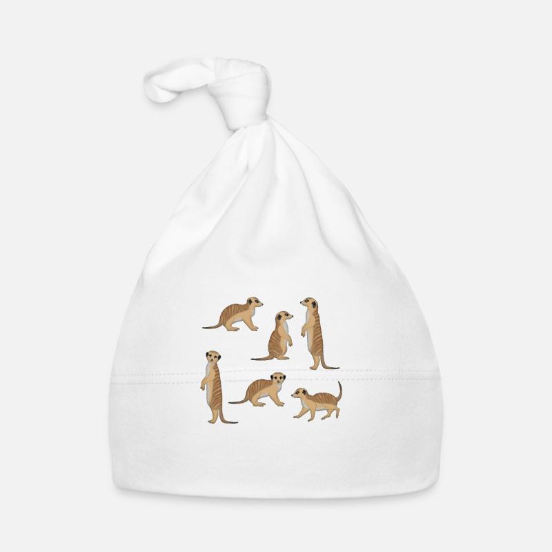 Meerkat selection Organic Baby Cap