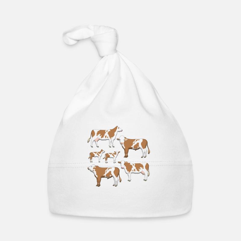 Sélection de bovins Simmental Bonnet bio Bébé