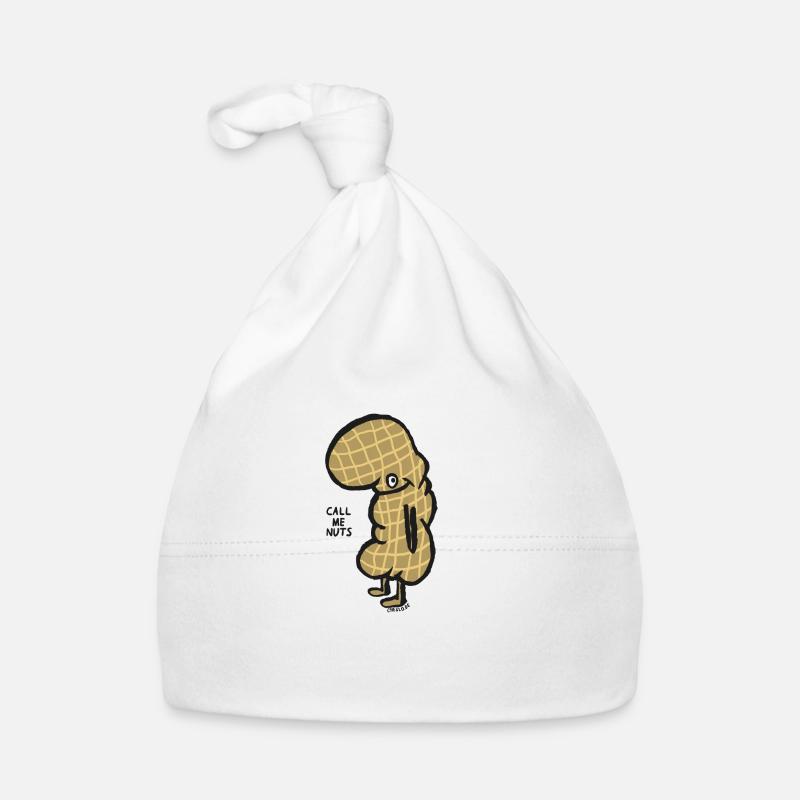 Erdnuss by Cheslo Baby Bio-Mütze