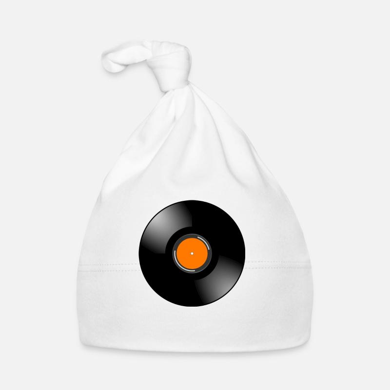 vinyl - Baby Bio-Mütze - Weiß