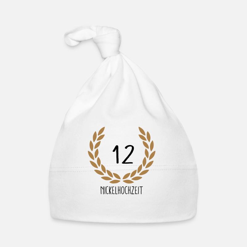 Hochzeitstag 12 Baby Bio-Mütze